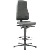 BIMOS Fauteuil de travail industriel aux fonctions ergonomiques (57 - 85 cm)