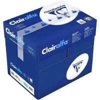 Clairefontaine Papier copieur Clairalfa , format A4, 80 g/m², extra-blanc, 5 x 500 feuilles