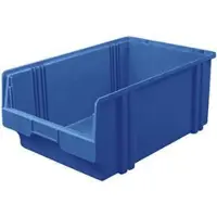 LA-KA-PE LA KA PE Bac à bec taille 1B bleu longueur 500 / 450 x largeur 300 x hauteur 200mm en polystyrène empilable - LK1B