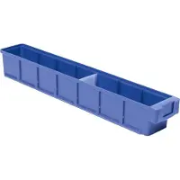 LA-KA-PE Boîte pour étagère VKB L600xl93xH83 mm bleu polypropylène