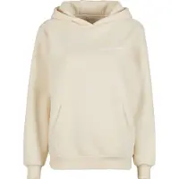 Miss Tee Back Around Fluffy Hoodie Beige XS Femme
