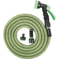 Floraworld Tuyau d'arrosage jusqu'à 20m Classic avec robinetterie plastique (20 m)