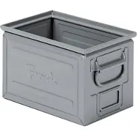 Slice CAISSE EN ACIER GR.272-3 GRIS RAL7000 MM L=300 P=200 H=200