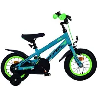 Volare Vélo enfant Rocky - Garçons - 12 pouces - Vert