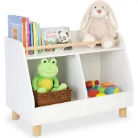 Relaxdays Kinderregal niedrig für Spielzeug (72 x 38 x 52 cm)