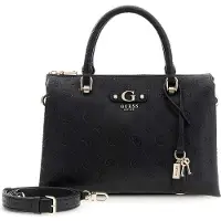 GUESS Sac à bandoulière 'Sac Bandoulière Dita Dome Satchel Black Logo' noir