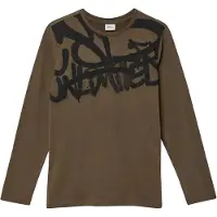 s.Oliver T-Shirt chocolat / noir