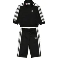 Adidas Originals Survêtement 'Firebird' noir / blanc