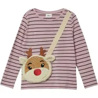s.Oliver T-Shirt écru / pueblo / mauve / cyclamen