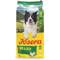 Josera Light Vital 12,5kg pour chiens soutenant le contrôle du poids corporel