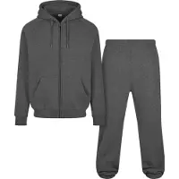 Urban Classics Survêtement gris foncé