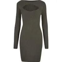 Urban Classics Robes en maille olive