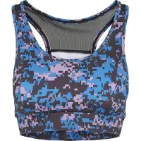 Urban Classics Soutien-gorge bleu roi / rose ancienne / noir