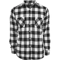 Urban Classics Chemise noir / blanc