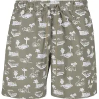 Urban Classics Pattern Swimming Shorts Gris 2XL Homme
