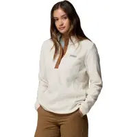 Columbia Pull-over de sport 'Benton Springs' caramel / blanc