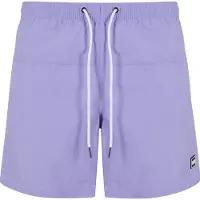 Urban Classics Shorts de bain lavande / noir / blanc