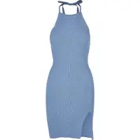 Urban Classics Robes en maille bleu ciel