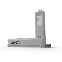 Lindy Usb C Blocker Argenté