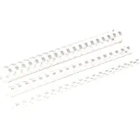 Fellowes peigne en plastique, Relieuse : accessoires, Blanc