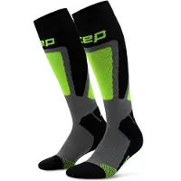 Cep Ski Thermo Socks Tall 4.0, chaussettes de ski, hommes, noir