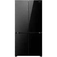 Hisense RQ768N4GBE frigo américain Pose libre 591 L E Noir