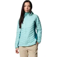 Columbia Powder Pass Ii Hybrid Jacket Bleu L Femme