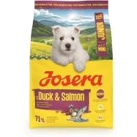 Josera Mini Junior Duck & Salmon-3kg Puppy Dog Food Jaune 3Kg