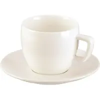 Tescoma Tasse à cappuccino CREMA, avec soucoupe, Tasse, Beige