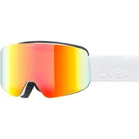 Uvex Pwdr Fm Ski Goggles Blanc Supravision Green-Clear/CAT2