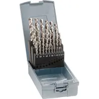 Magni Gühring Jeu de forets hélicoïdaux DIN338 HSSE rectifiés type VA 1-10,5mm (5 mm, Ø1-10mm)