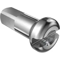 Dt Swiss Standard Pro Lock Nickel Plated Bike Nipples 100 Units Argenté 1.8 x 12 mm
