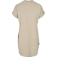 Urban Classics Robe beige clair / vert clair / orange / noir