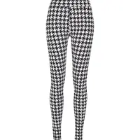 Urban Classics Leggings noir / blanc