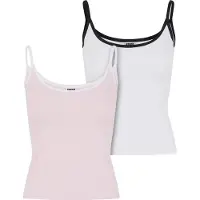 Urban Classics Haut rose / noir / blanc