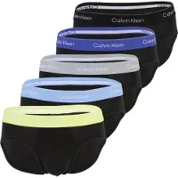 Calvin Klein Underwear Slip bleu clair / jaune / noir / blanc
