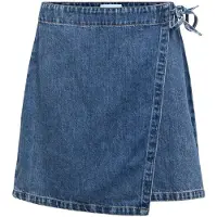 Object Rosie Denim Short Skirt Bleu 40 Femme