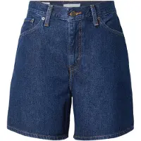 Levi's Baggy High Waist Denim Shorts Bleu 27 Femme