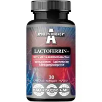 Apollo's Hegemony Lactoferrine+ 100 mg avec vitamine C et arabinogalactane - 30 gélules végétaliennes