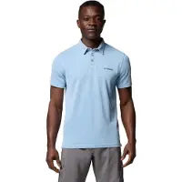 Columbia Nelson Point Short Sleeve Polo Bleu S Homme