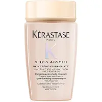 Kérastase Gloss Absolu Créme Bain Hydra-Glaze shampoing bain pour des cheveux brillants et doux 80 ml