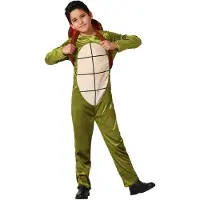 Atosa Tortuga Children´s Fight Costume Vert 7-9 Years Enfants