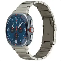 Accezz Bracelet Mat Titanium pour Samsung Galaxy Watch Ultra (2024/2025) - Titanium