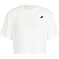 Adidas T-shirt fonctionnel 'Te Min' noir / blanc