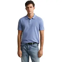 Gant Polo T-shirt Shield Pique Hommes