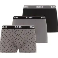 BOSS Boxers Trunk 3P Power Desig hommes - Multicolore - EU XL