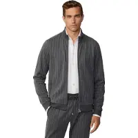 Hackett London pour homme. HM581309 Sweat en molleton de coton gris (XXL), Casuel