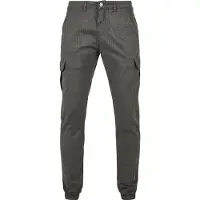 Urban Classics Pantalon cargo gris / gris foncé