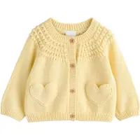 Next Cardigan jaune clair