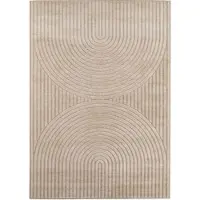 Carpetsale24 Tapis d’Extérieur Design Boho Moderne Effet 3D Résistant aux UV Idéal pour Terrasse Salon et Cuisine, Taille: 80x150 cm